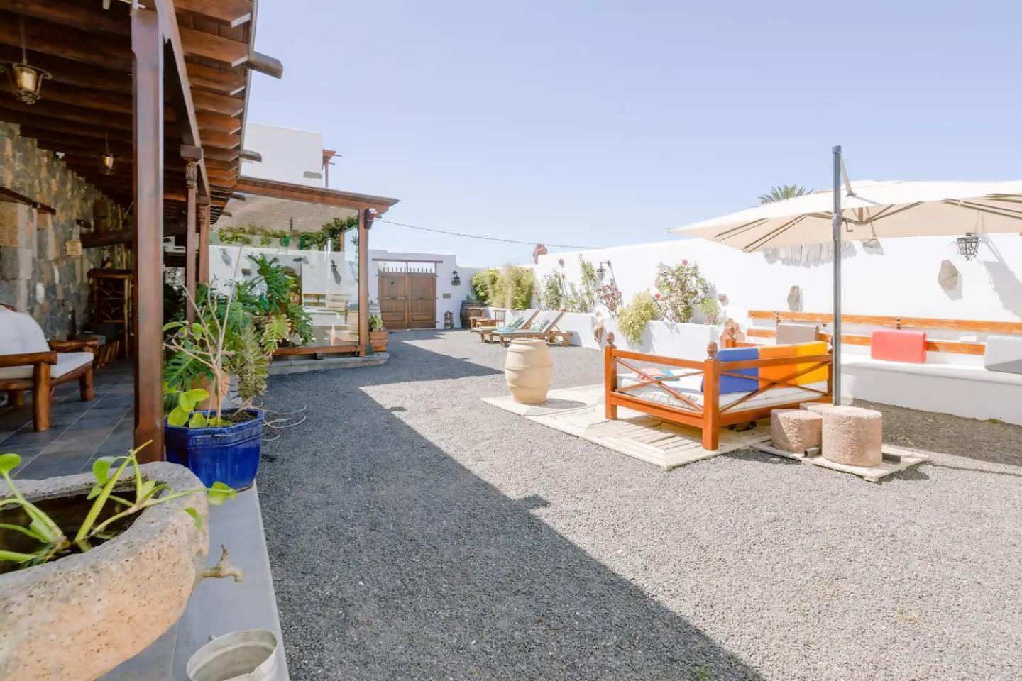 Casa Emblematica Garaday Lanzarote Guest House Tinajo Exterior foto