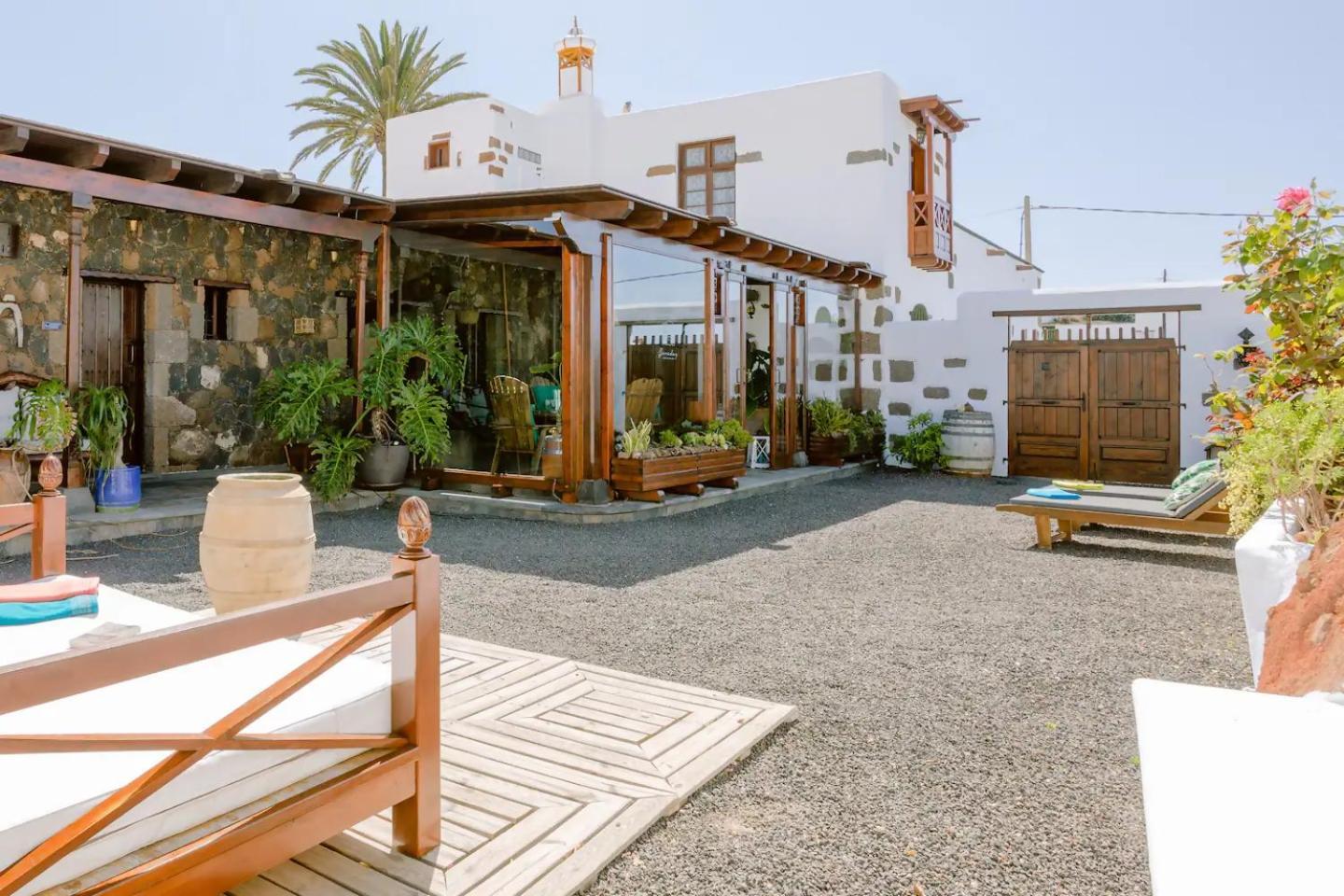 Casa Emblematica Garaday Lanzarote Guest House Tinajo Exterior foto